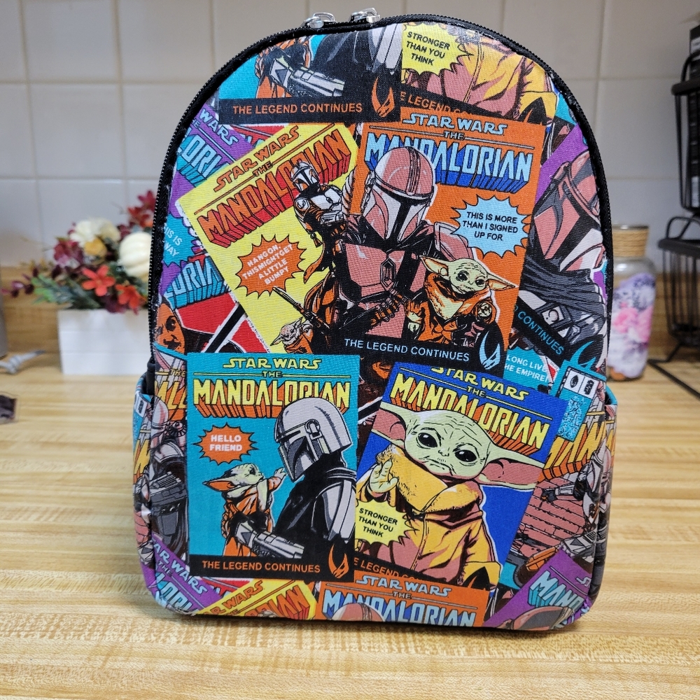 Custom Funko Mandalorian Comic Mini Backpack